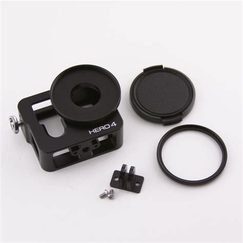 Metal GoPro Safe Case Hero 3 & 4 w/ Prop Filter